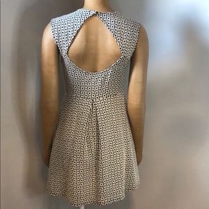 2/$30 Patterned Asymmetrical Mini Dress